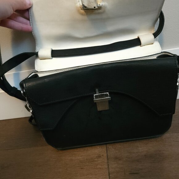 Alexander Wang Black Textured Crossbody Bag - Picture 4 of 6